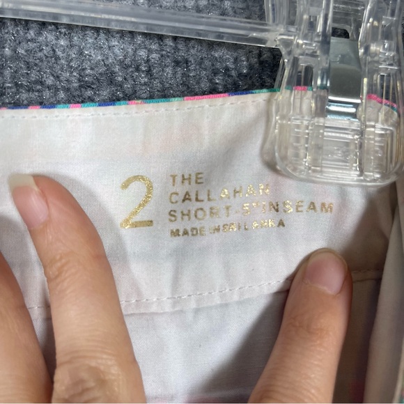 Lilly Pulitzer Womens 2 5" Callahan Shorts Pink Sunset Coco Breeze Vaca Beach - Picture 8 of 11